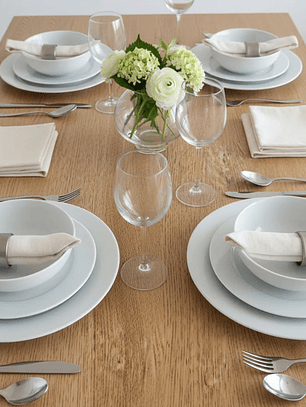 Pack de 4 Servilletas de Tela 30×30 cm Algodón Rustico Crea