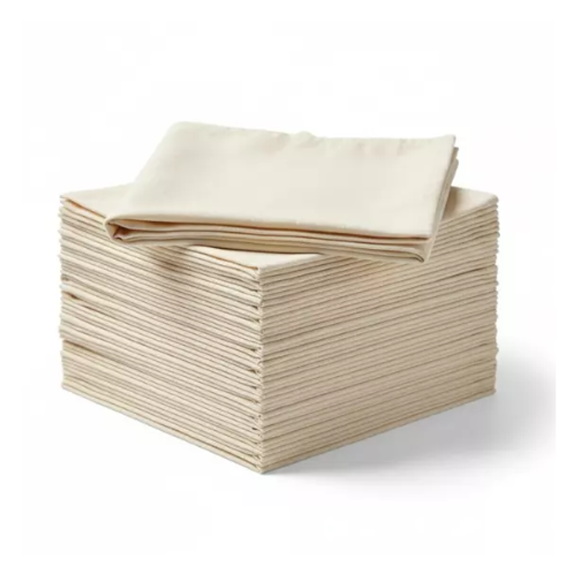 Pack de 100 Servilletas de Tela 30×30 cm Algodón Rustico Crea 6