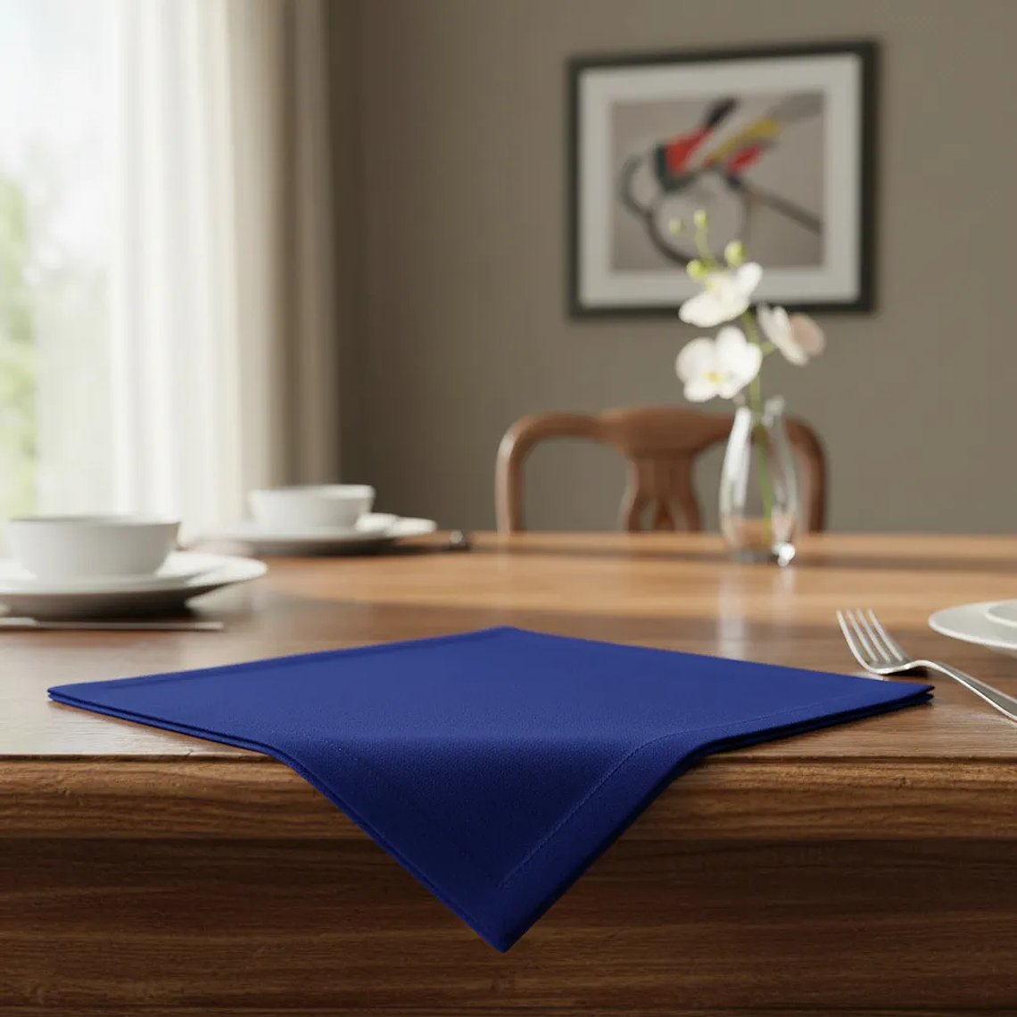 Pack de 4 Servilletas de Tela 30×30cm color Azul 1