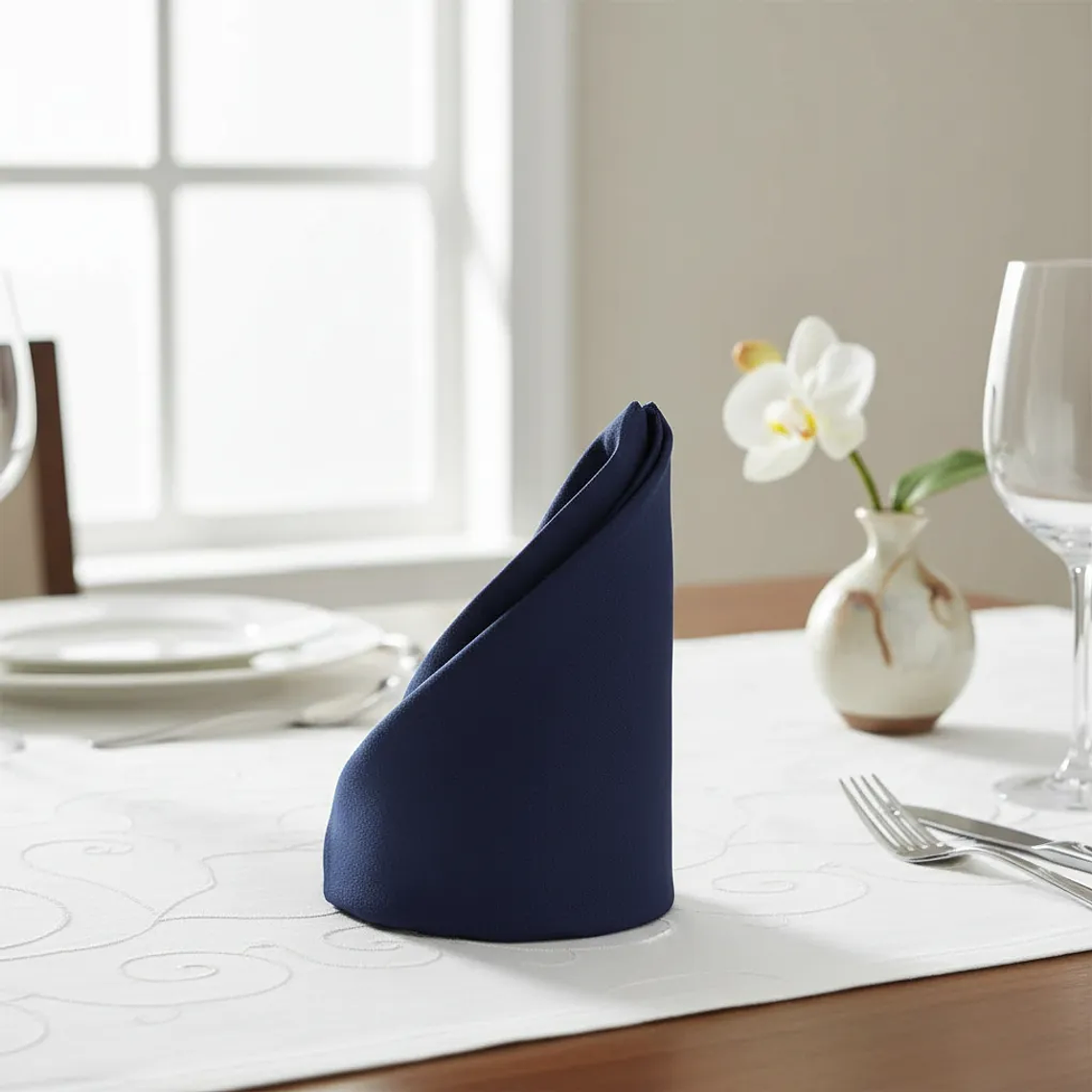 Pack de 4 Servilletas de Tela 30×30cm color Azul 4