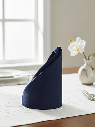 Pack de 100 Servilletas de Tela 30×30cm color Azul