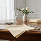 Pack de 100 Servilletas de Tela 30×30cm color Crema - Miniatura 2