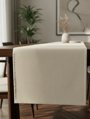 Pack de 10 Caminos De Mesa 30×160cm Tela Algodón Rustico Crea