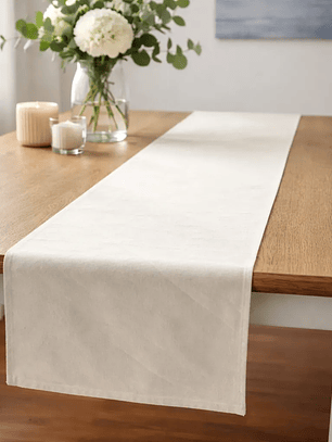 Pack de 10 Caminos De Mesa 30×160cm Tela Algodón Rustico Crea