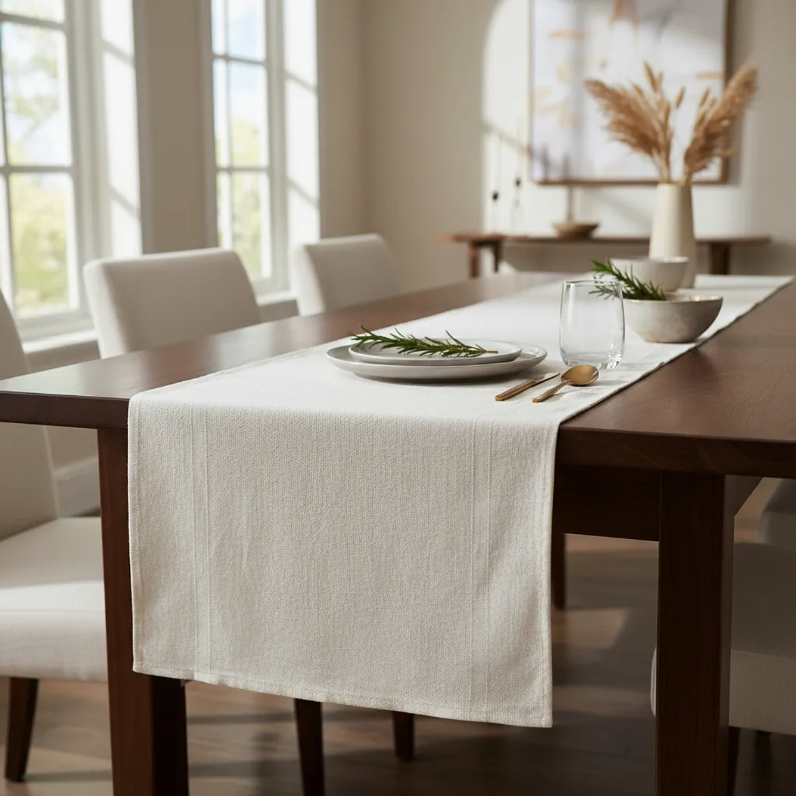 Pack de 10 Caminos De Mesa 30×160cm Tela Algodón Rustico Crea 5