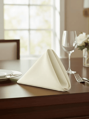 Pack de 20 Servilletas de Tela 30×30cm color Marfil