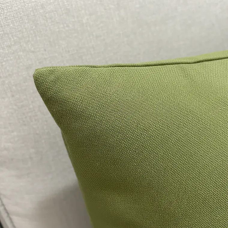 Cojín Con Relleno 45x45cm Verde Oliva Intensos Para Sofas Y Cama 2