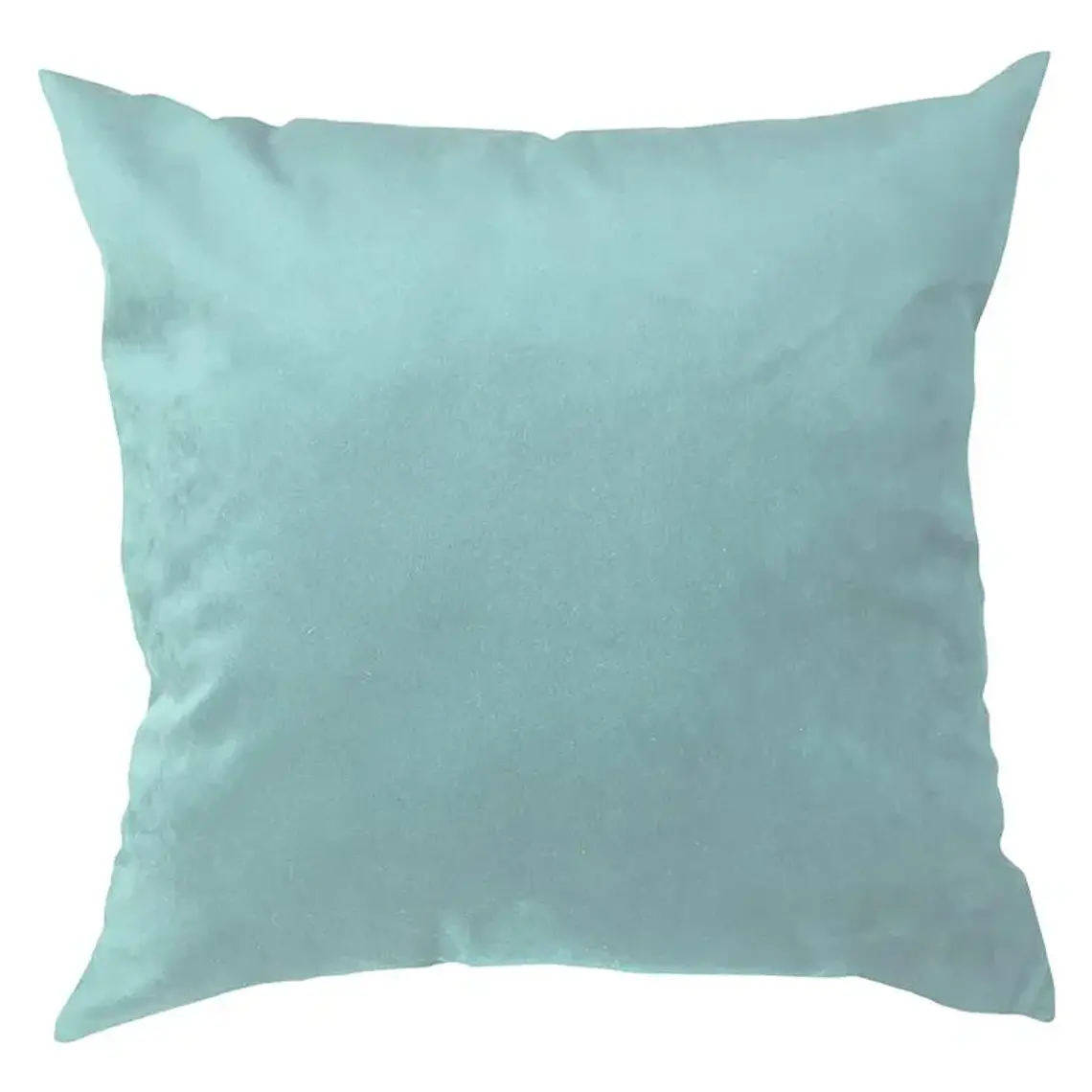 Funda Cojín Velvet Menta 45x45 Cm Liso Para Sofas Y Camas 3