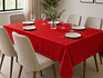 Mantel Rectangular 210×145 Cm Bistrech Rojo Intenso