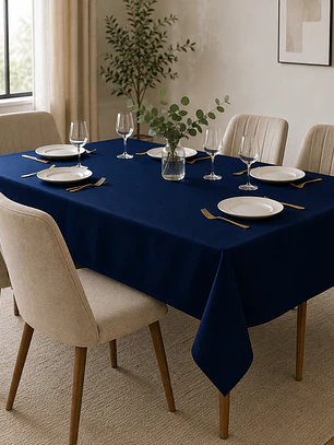 Mantel Rectangular 210×145 Cm Bistrech Azul 