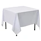Mantel Cuadrado 145×145 Cm Bistrech Blanco - Miniatura 3