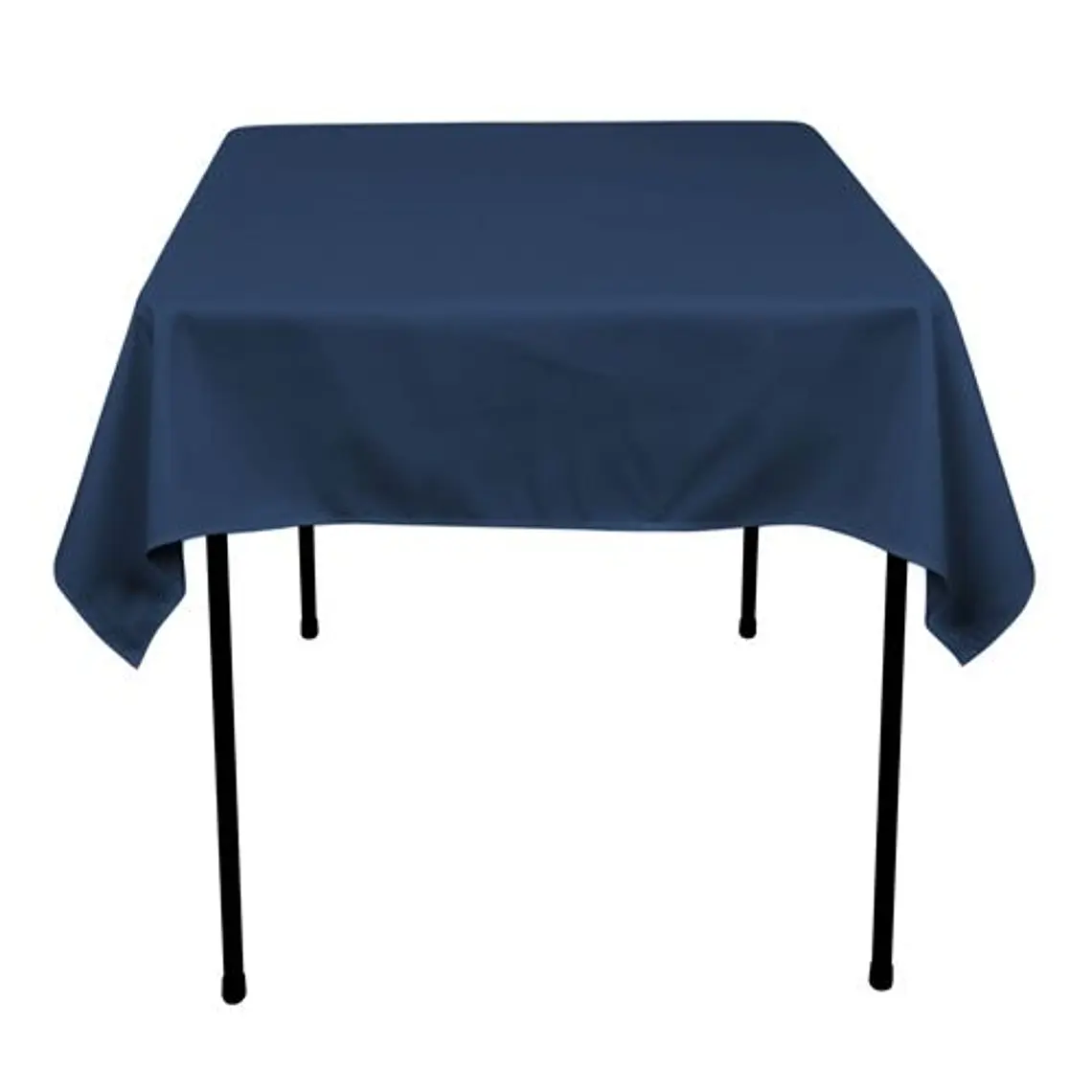Pack de 5 Manteles Cuadrados 145×145 Cm Bistrech Azul Oscuro 4