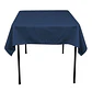 Pack de 5 Manteles Cuadrados 145×145 Cm Bistrech Azul Oscuro - Miniatura 4