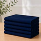 Pack de 5 Manteles Cuadrados 145×145 Cm Bistrech Azul Oscuro - Miniatura 1
