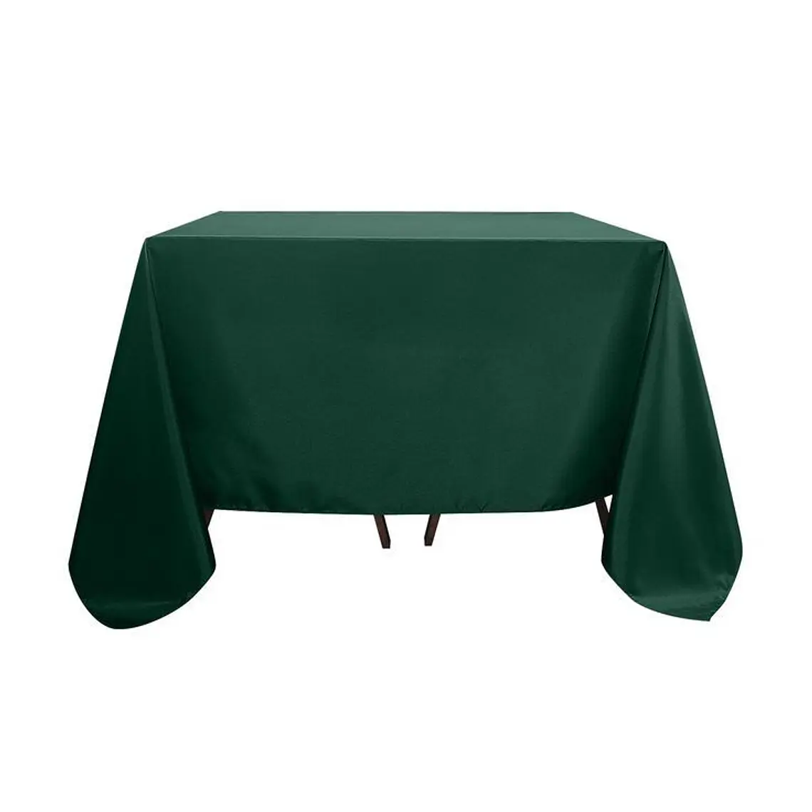 Pack de 5 Manteles Cuadrados 145×145 Cm Bistrech Verde Oscuro 4