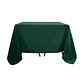 Pack de 5 Manteles Cuadrados 145×145 Cm Bistrech Verde Oscuro - Miniatura 4