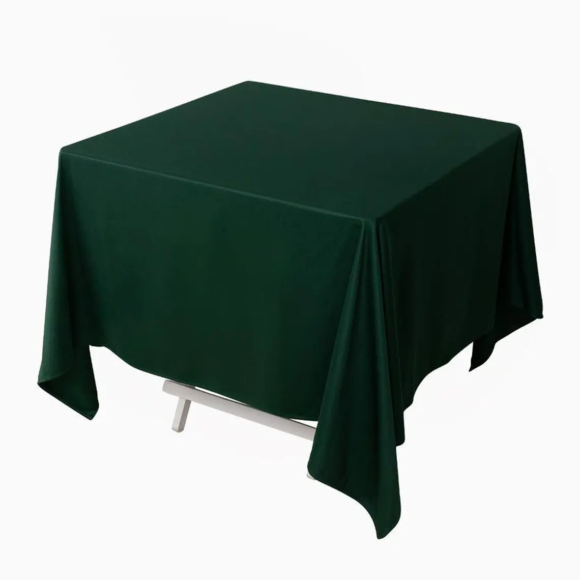 Pack de 5 Manteles Cuadrados 145×145 Cm Bistrech Verde Oscuro 5