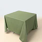 Pack de 5 Manteles Cuadrados 145×145 Cm Bistrech Verde Oliva - Miniatura 4
