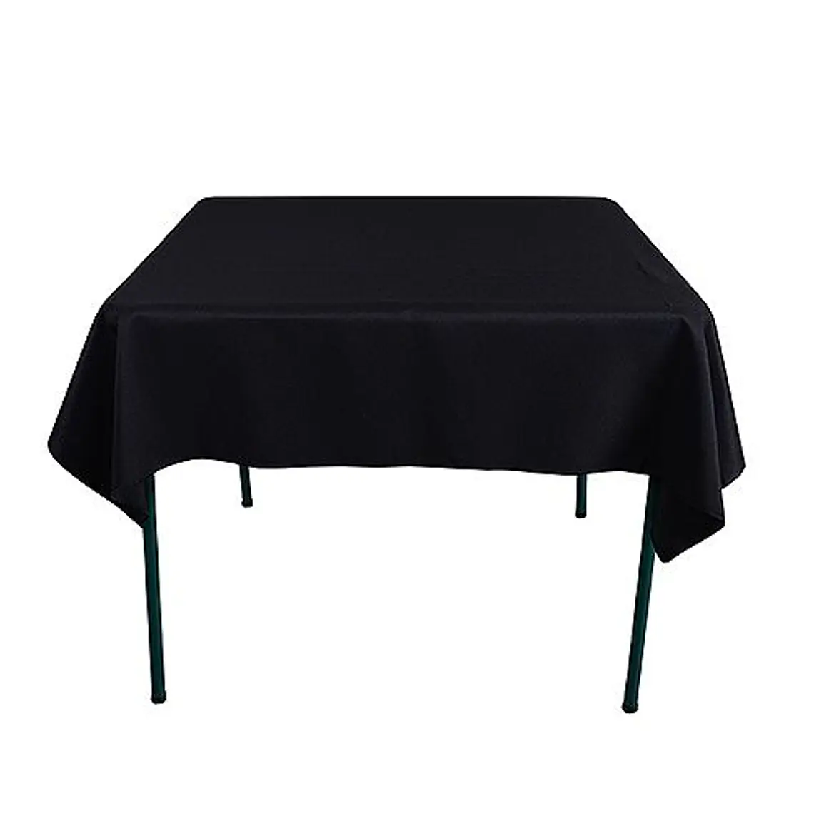 Pack de 5 Manteles Cuadrados 145×145 Cm Bistrech Negro 4