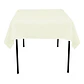 Pack de 5 Manteles Cuadrados 145×145 Cm Bistrech Marfil - Miniatura 5