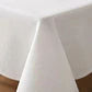 Mantel Blanco Rectangular Algodon Gabardina Premium 240 X 145 Cm - Miniatura 4