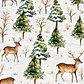 Mantel Navidad Reno Repelente Al Agua Rectangular 235×155 Cm - Miniatura 4