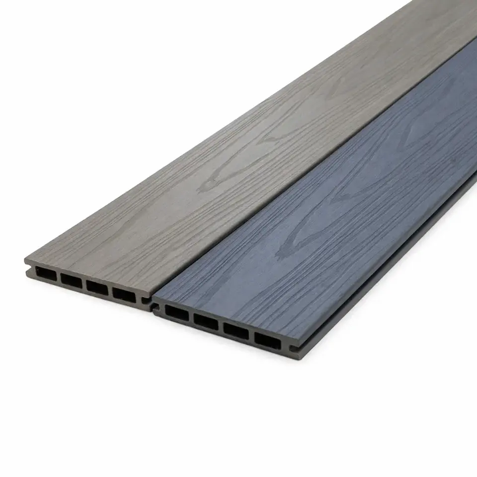 Piso Deck WPC Coextruido Brown Antique/Grey Stone 1