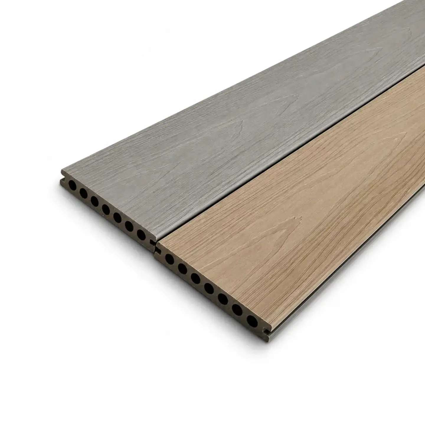 Piso Deck WPC Alto Tráfico Bicolor Grey/Antique 1