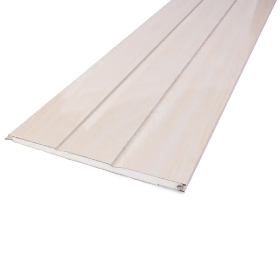 Siding Metálico de Pared Cream 1
