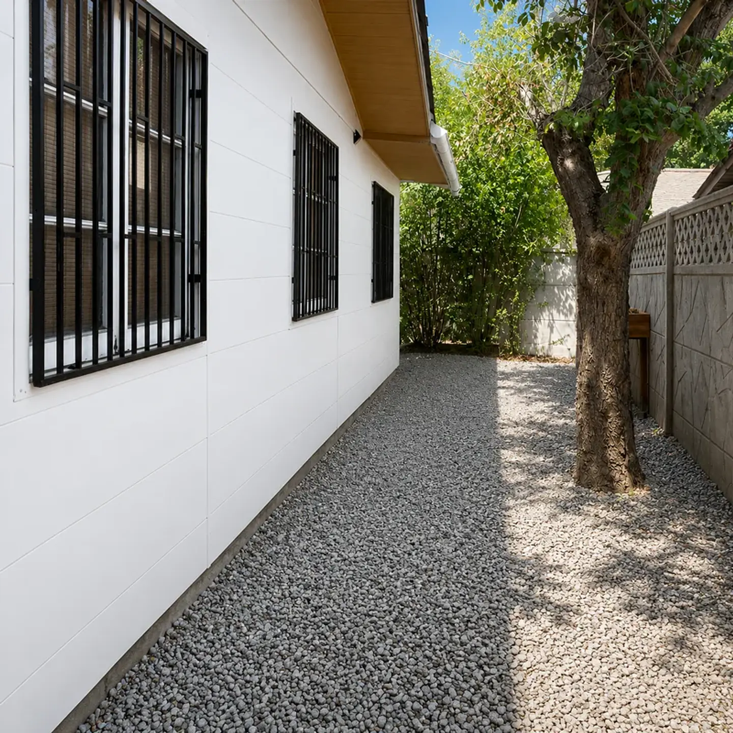 Siding Metálico de Pared White 3