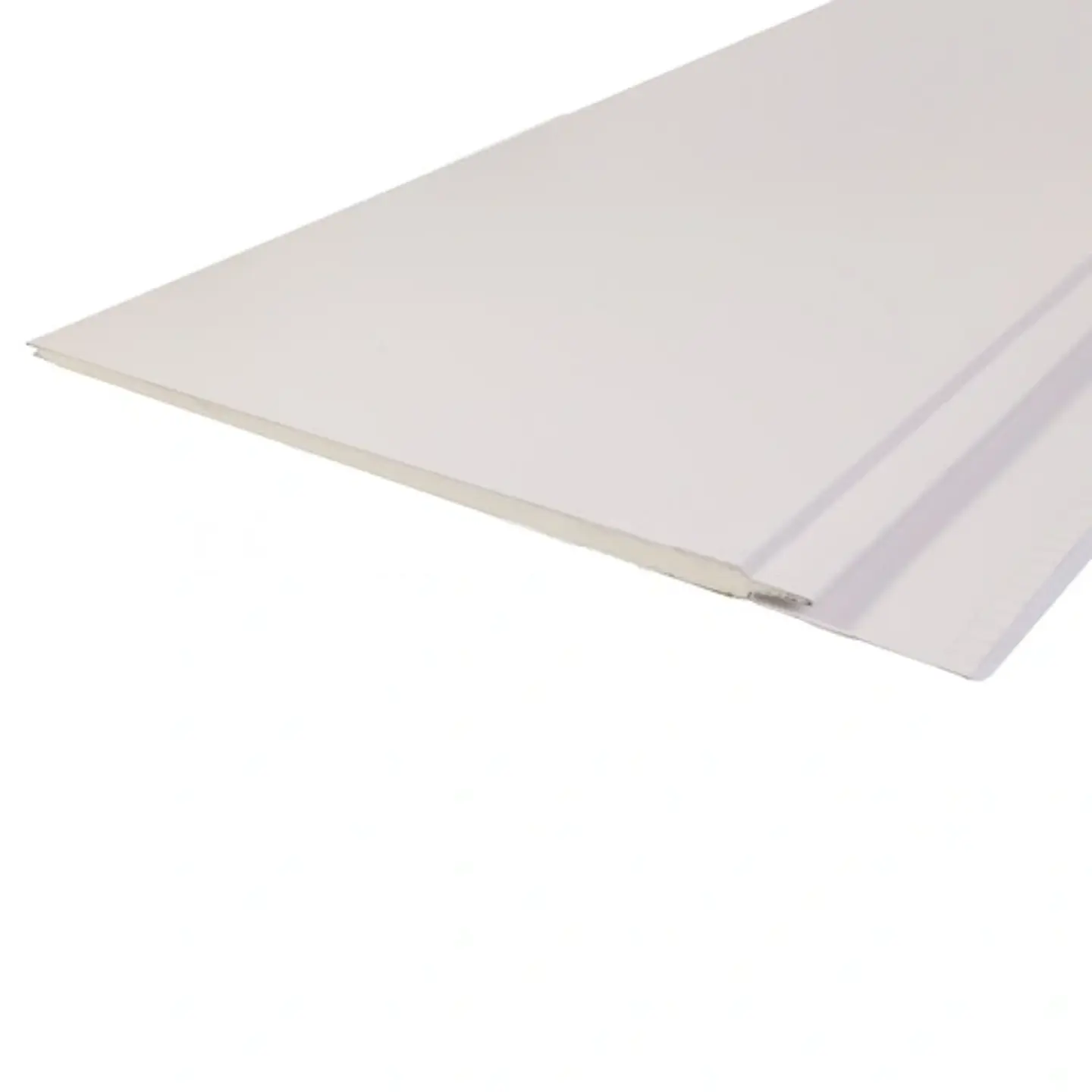 Siding Metálico de Pared White 1