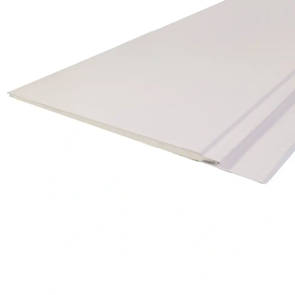 Siding Metálico de Pared White 1