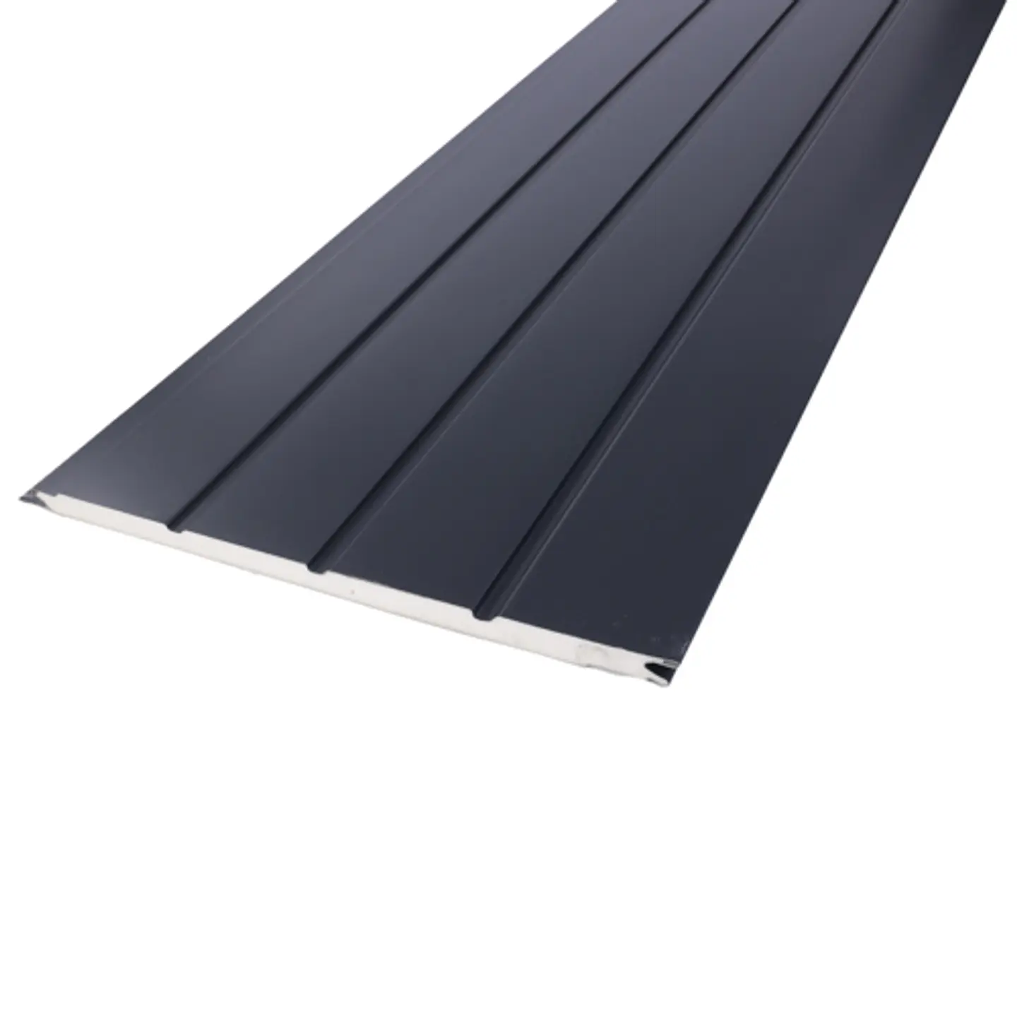 Siding Metálico de Pared Fine Black 1