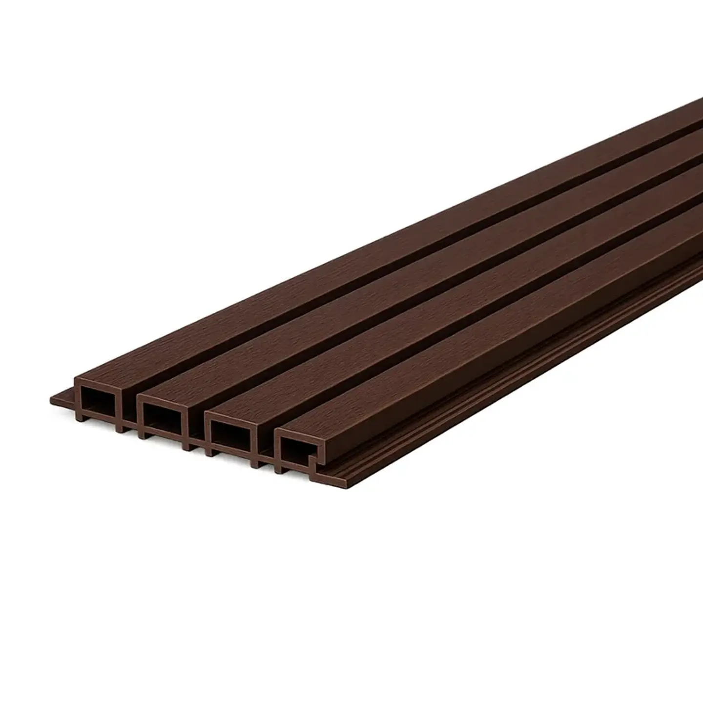 Revestimiento Exterior Coextruido WPC Chocolate 1