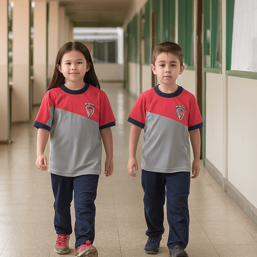 Polera Dryfit  Manga Corta Colegio Almondale