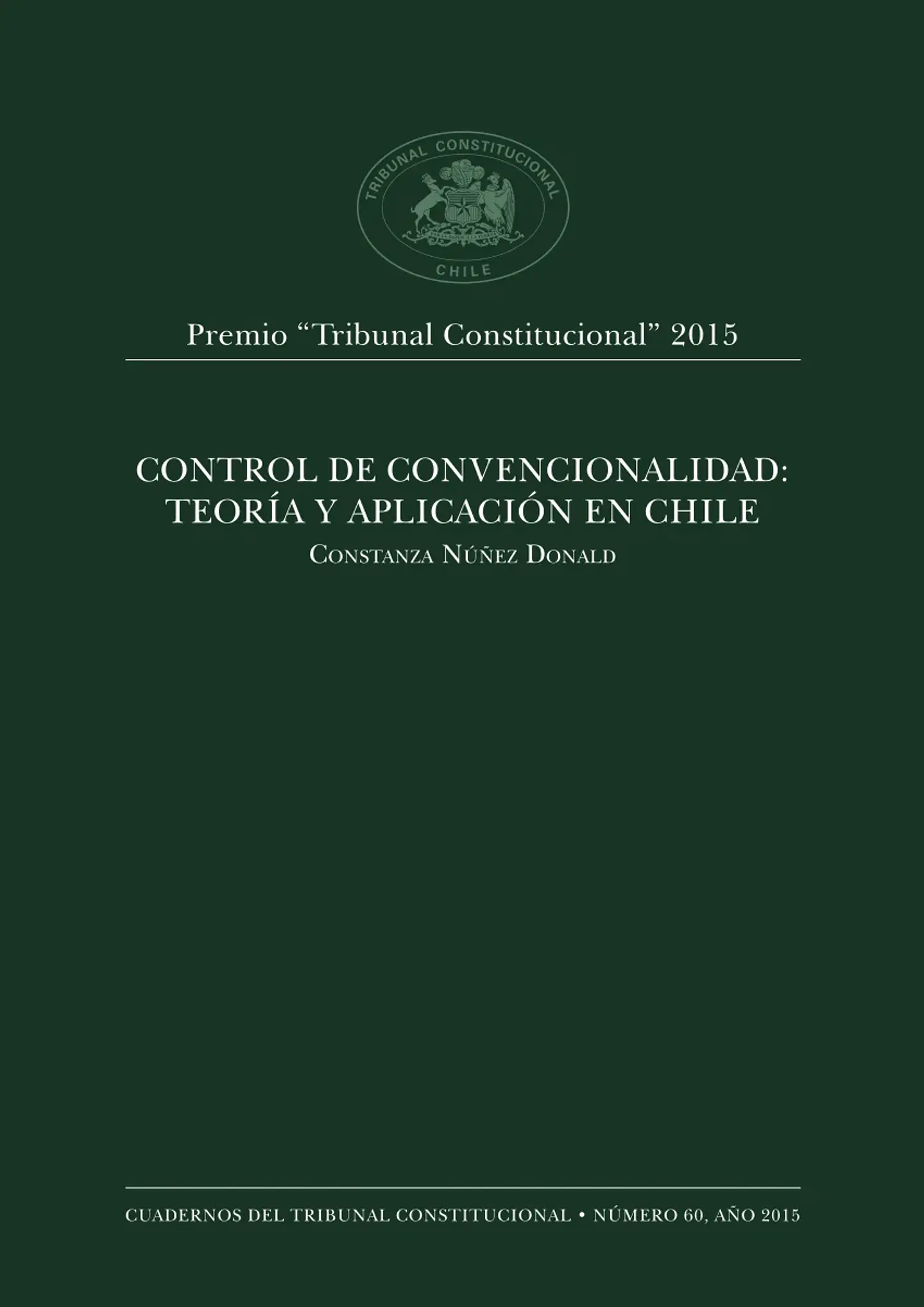 Control de convecionalidad, Constanza Núñez Donald (2015) 1