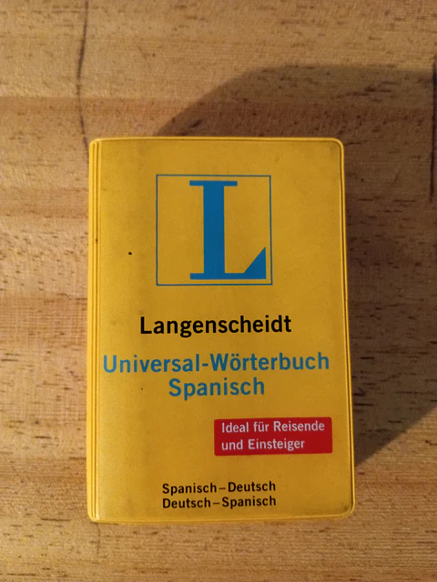 Diccionario alemán de bolsillo (pocket), langenscheidt