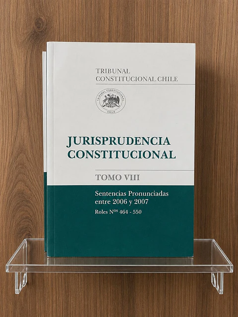 Jurisprudencia constitucional, Tomo VIII