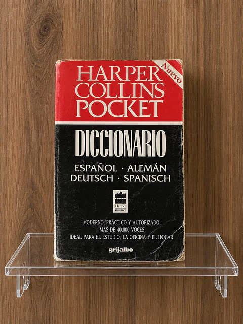 Diccionario español alemán (Harper Collins)