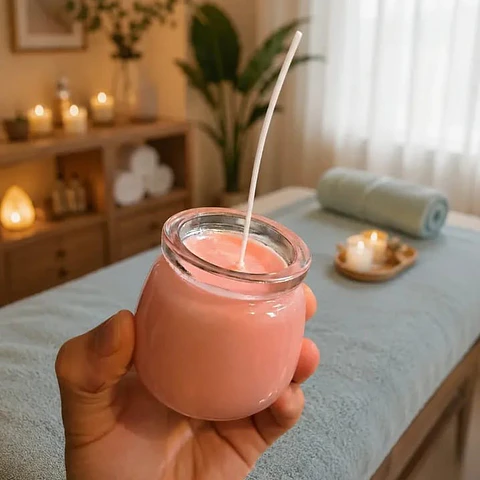 Vela aromática en vaso (mediana)