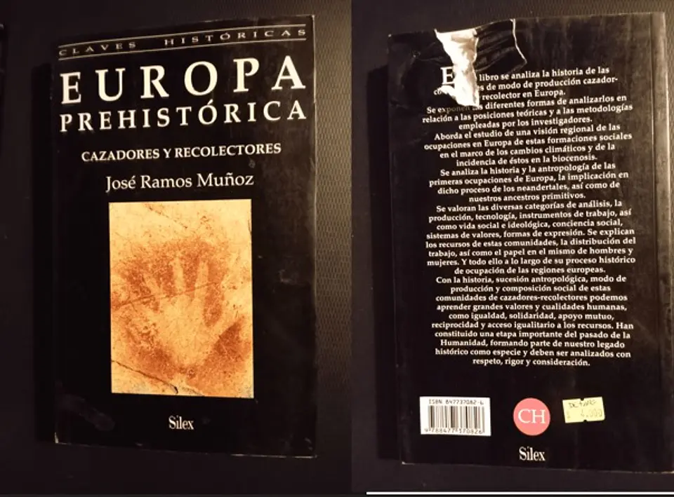 Europa prehistórica, José Ramos Muñoz 1