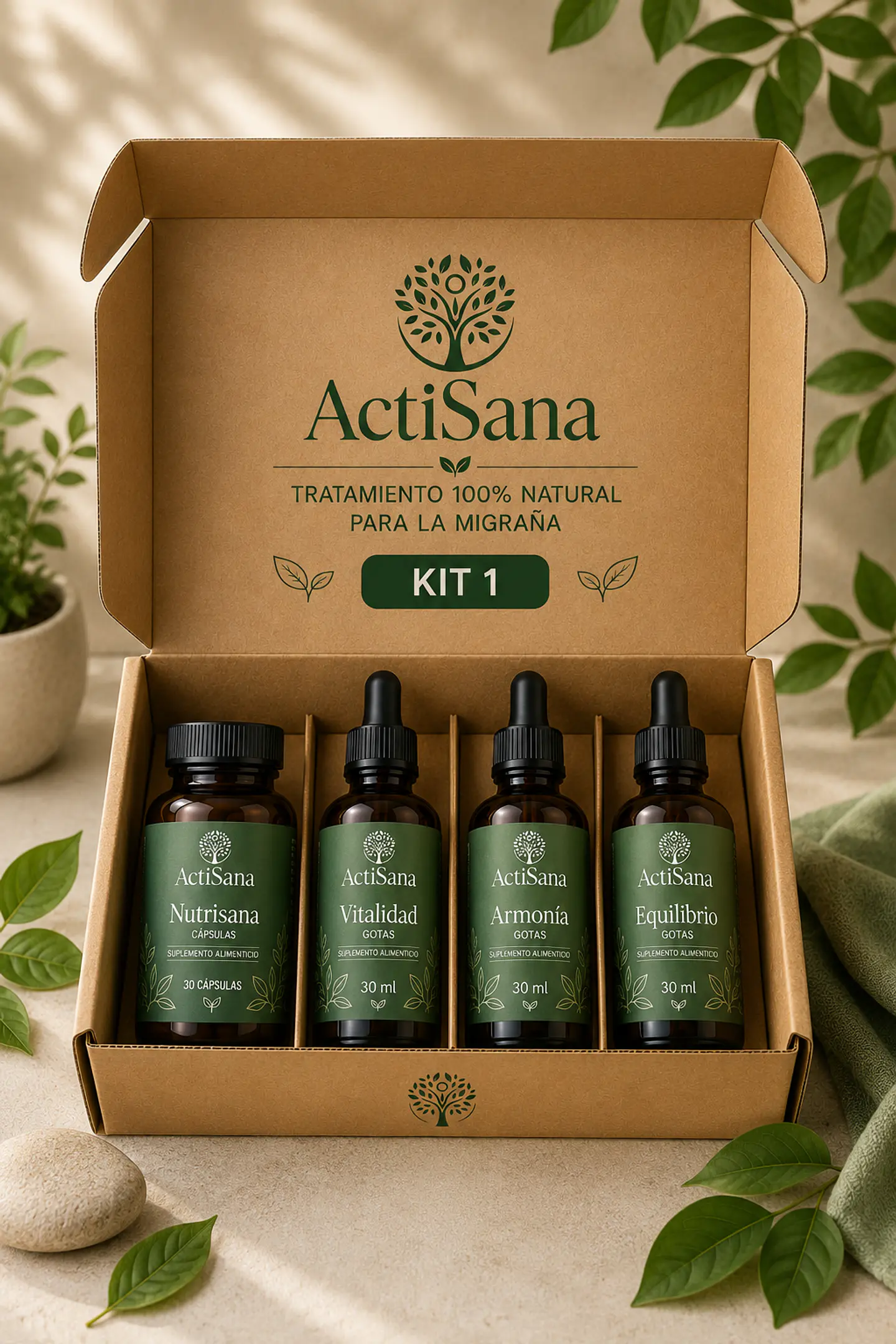 Kit de Tratamiento Natural para la Migraña x 3 Meses 2