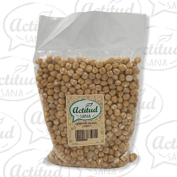 GARBANZO PELADO 500GRS