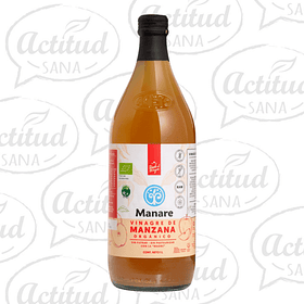 VINAGRE DE MANZANA ORGÁNICO MANARE 1L