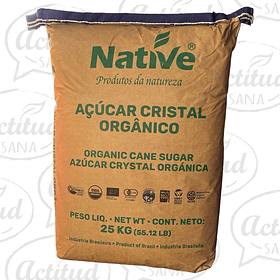 SACO AZÚCAR ORGÁNICA NATIVE 25KG