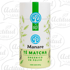 TÉ MATCHA ORGÁNICO | MANARE | 100 GRS