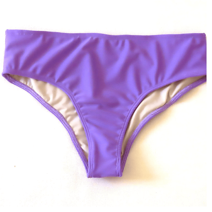 HERMOSO BIKINI de mujer con Top de Triángulos y Bottoms sin amarre - Lila 2