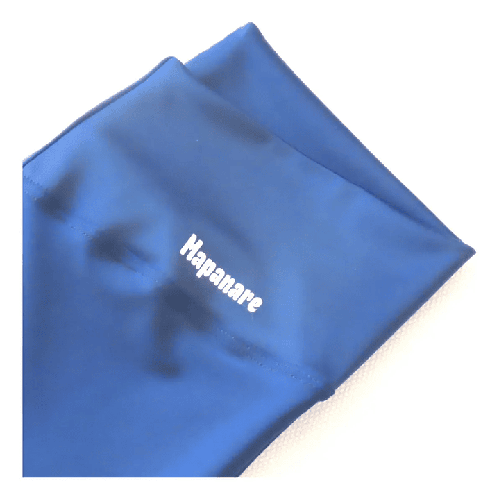 Calzas Larga Lycra Dupont Deportiva Costura Reforzada Azul Oscuro 2