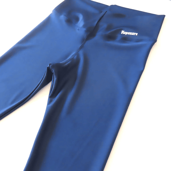 Calzas Larga Lycra Dupont Deportiva Costura Reforzada Azul Oscuro 4