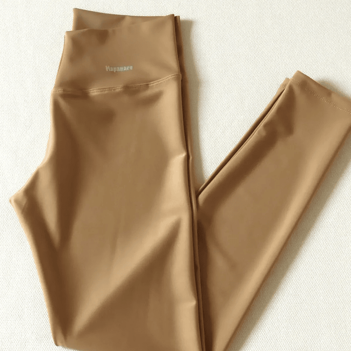 Calzas Larga Lycra Dupont Deportiva Costura Reforzada Beiges 3